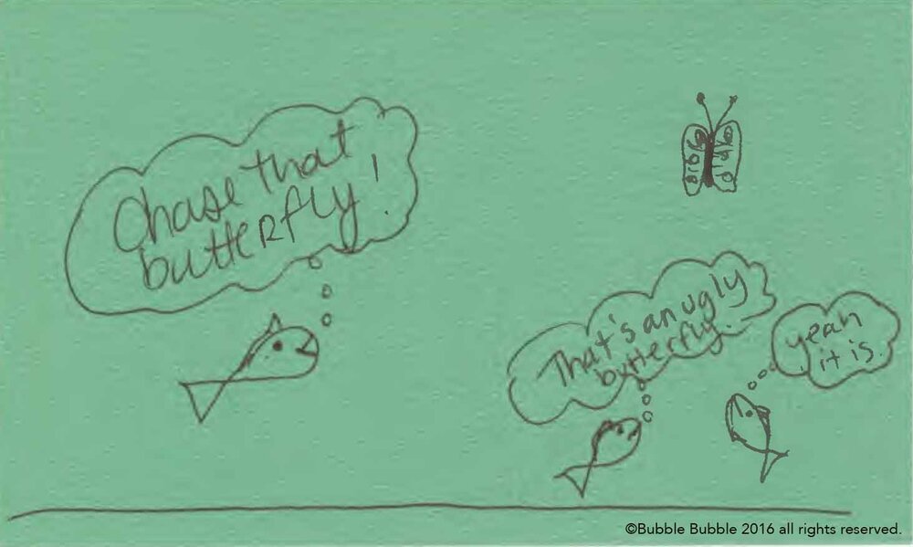 Butterfly doodle